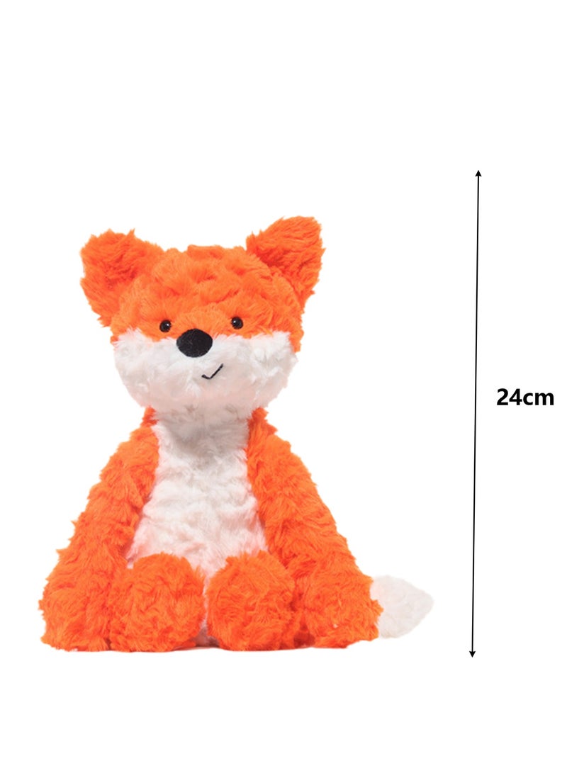 Stuffed Animal Fox Plush Toy 9.8 Inch Fox Stuffed Animal Soft and Cuddly for Boys and Girls Plush Toy, Orange/White - Image 2